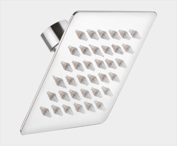 PR-159 Ultra Slim Shower Head Shower Arm Stainless Steel Bathroom Commercial Hotel Spa Minimalist Set Wall Mount Adjustable Heavy-Duty Anti-Rust Waterproof Easy Install Professional Grade Durable Low Profile Modern Sleek Design